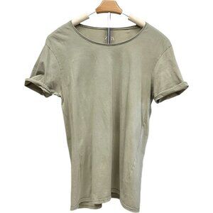 Zara Light Green High Quality T-Shirt Classic Lays Nicely Machine Wash MED
